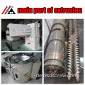 Getriebeheizschnecke und Zylinder für PVC-Extrudermaschine